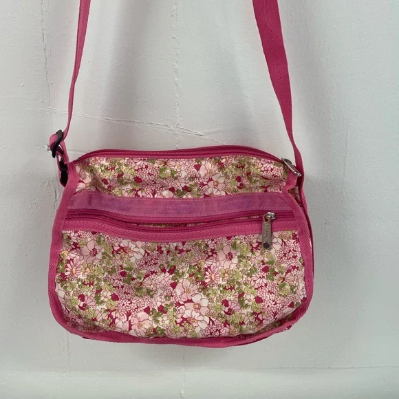 LeSportSac Floral Multi-Way Crossbody Shoulder Bag - Picture 8 of 8